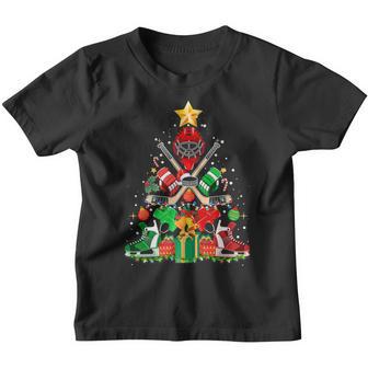 Ice Hockey Christmas Ornament Tree Funny Xmas Boy Girl Gifts V2 Youth T-shirt - Thegiftio UK
