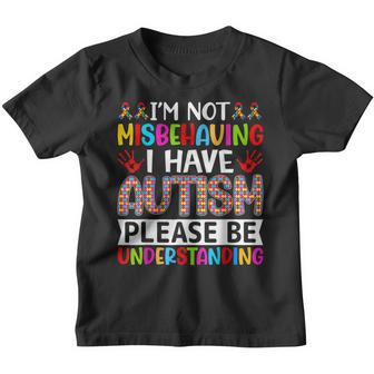 Im Not Misbehaving I Have Autism - Asd Autism Warriors Youth T-shirt - Thegiftio UK
