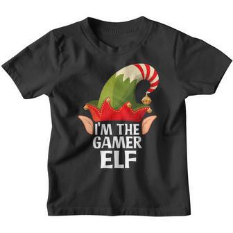 Im The Gamer Elf Matching Group Christmas Funny Gifts Ns Youth T-shirt - Thegiftio UK