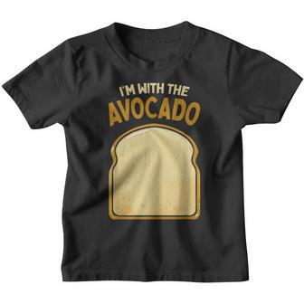 Im With The Avocado Toast Easy Halloween Matching Costume Youth T-shirt - Thegiftio UK
