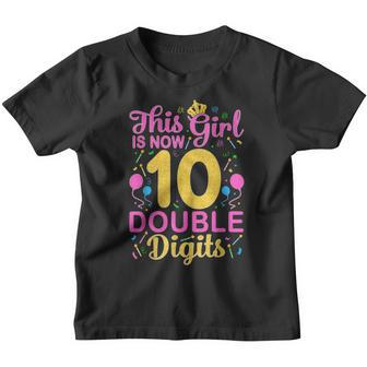 Its My 10Th Birthday This Girl Is Now 10 Years Old Ngirl Youth T-shirt - Seseable