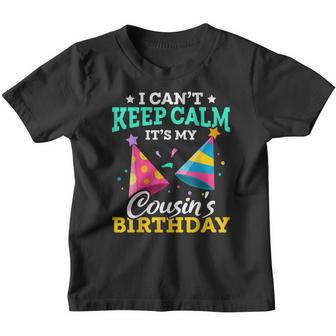 Its My Cousins Birthday Cousins Birthday Cousin Birthday Youth T-shirt - Thegiftio UK