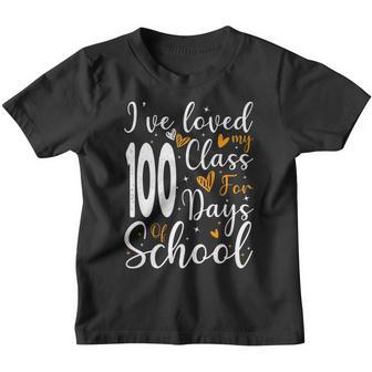 Ive Loved My Class For 100 Days Of School 100Th Day Teacher Youth T-shirt - Thegiftio UK