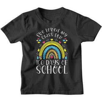 Ive Loved My Class For 100 Days Of School 100Th Day Teacher Youth T-shirt - Thegiftio UK