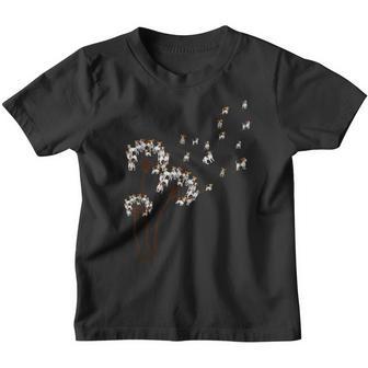 Jack Russell Terrier Dandelion Dog Lovers Youth T-shirt - Thegiftio UK