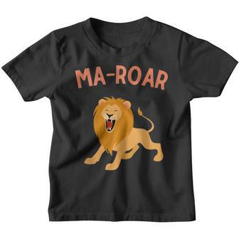 Jewish Passover Seder Plate Maror Ma-Roar Lion Of Judah Kids Youth T-shirt | Mazezy