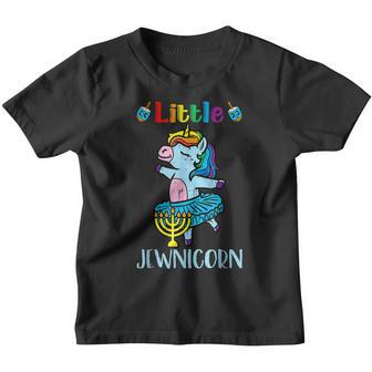 Jewnicorn Cute Hanukkah Chanukah Pjs Toddler Girls Youth T-shirt - Thegiftio UK