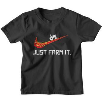 Just Farm It Im A Farmer Tshirt Youth T-shirt - Thegiftio UK