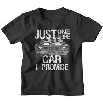 Just One More Car I Promise Fathers Day Street Youth T-shirt - Thegiftio UK