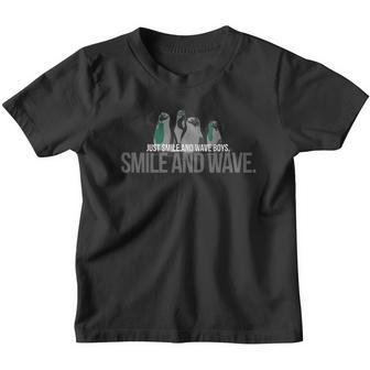 Just Smile And Wave Youth T-shirt - Thegiftio UK