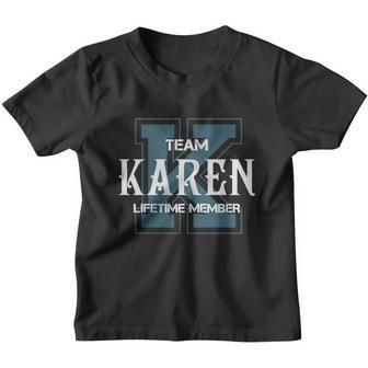 Karen Shirts - Team Karen Lifetime Member Name Shirts Youth T-shirt - Thegiftio UK