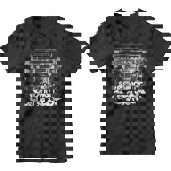 Keeping It Old School - Vintage Boombox Graffiti  Youth T-shirt