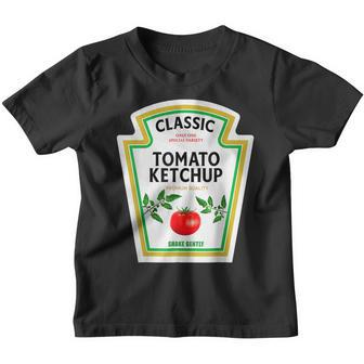 Ketchup Halloween 2022 Costume Matching Couple Mustard Mayo V2 Youth T-shirt - Thegiftio UK
