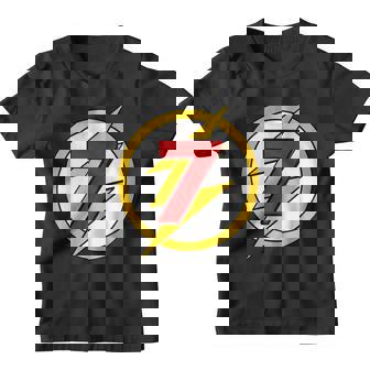 Kids 7 Year Old Superhero Tshirt For 7Th Birthday-Superhero Theme Youth T-shirt | Mazezy