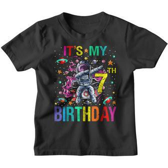 Kids Its My 7Th Birthday Astronaut Space Youth T-shirt | Mazezy AU