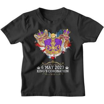 Kings Coronation Kids & Cavalier King Charles Coronation Youth T-shirt | Mazezy
