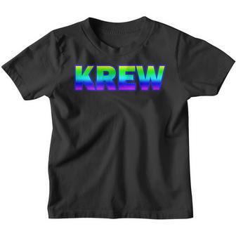 Krew Name For Boys Men Strong Letters Youth T-shirt - Thegiftio UK