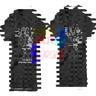 Last Day Of School Shirt Peace Out Fifth Grade 5 Son Kids Youth T-shirt | Mazezy