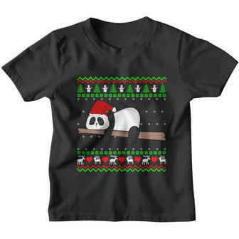 Lazy Panda Ugly Christmas Sweater Great Gift Youth T-shirt - Monsterry AU