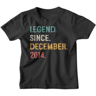 Legend Since December 2014 8Th Birthday Gift 8 Years Old Boy Youth T-shirt - Thegiftio UK