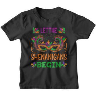 Let The Shenanigans Begin Mardi Gras Kids Men Women Youth T-shirt - Thegiftio UK