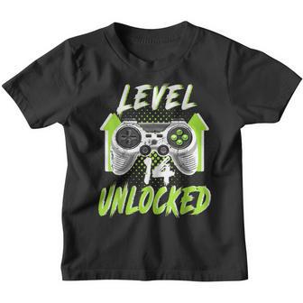 Level 14 Unlocked Birthday Boy 14 Year Old Video Game Gaming Youth T-shirt - Thegiftio UK