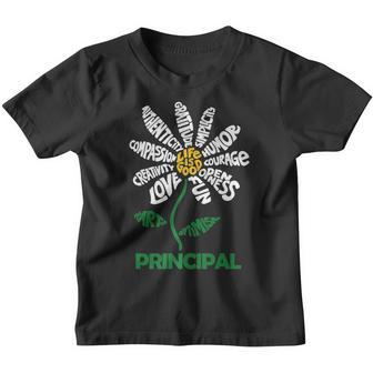 Life Is Good Principal Daisy Principal Flower School Youth T-shirt - Thegiftio UK