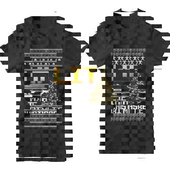 Lit Like A Christmas Tree Funny Ugly Christmas V2 Youth T-shirt - Thegiftio UK