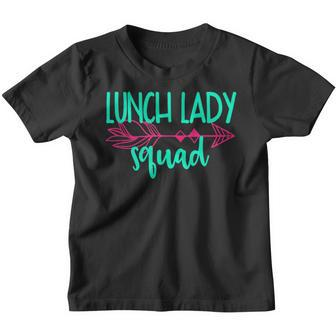 Lunch Lady Squad School Cafeteria Team Group Gift Youth T-shirt | Mazezy