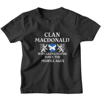Macdonald Scottish Family Clan Scotland Name Gift V2 Youth T-shirt - Thegiftio UK