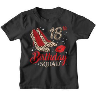 Made In 2005 Leopard 18Th Birthday Girl Women 18 Years Old Youth T-shirt - Thegiftio UK