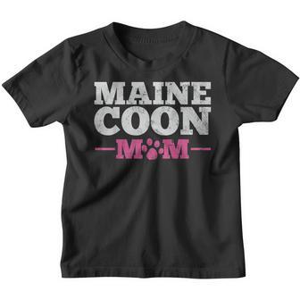 Maine Coon Cat Mom Mama Youth T-shirt - Thegiftio UK