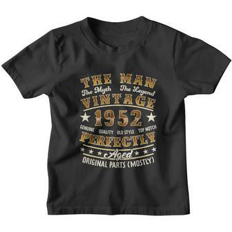 Man Myth Legend Vintage 1952 70Th Birthday For 70 Years Old V2 Youth T-shirt - Monsterry DE