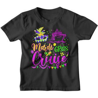 Mardi Gras Cruise Ship Cruising Cranival Men Women Kids V4 Youth T-shirt - Seseable