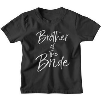 Matching Bridal Party Gifts For Family Brother Of The Bride Youth T-shirt - Thegiftio UK
