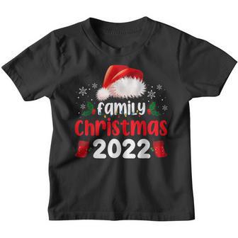 Matching Family Christmas 2022 Team Santa Elf Squad Pajamas V4 Youth T-shirt - Thegiftio UK