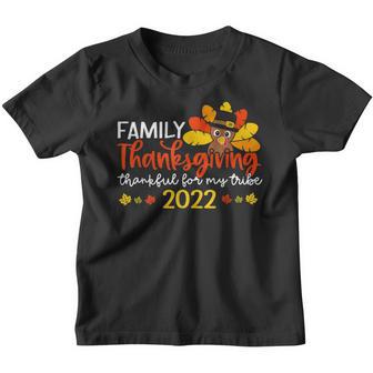 Matching Thanksgiving Family 2022 Turkey Day Mom Dad Kids V4 Youth T-shirt - Thegiftio UK