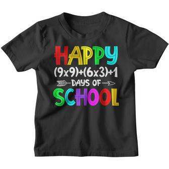 Math Formula 100 Days Of School Math Teacher 100Th Day Youth T-shirt - Thegiftio UK