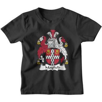 Mayfield Family Crest British Family Crests Youth T-shirt - Thegiftio UK