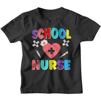 Medical School Nurse 100Th Day Of School Youth T-shirt - Thegiftio UK