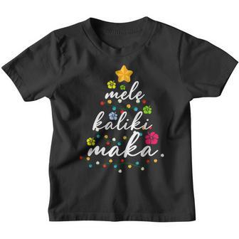 Mele Kalikimaka Christmas Hawaiian V3 Youth T-shirt - Thegiftio UK