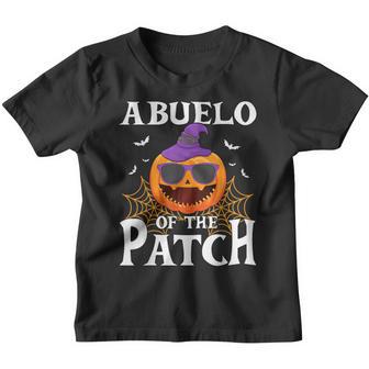 Mens Abuelo Halloween Costume Funny Pumpkin Family Halloween Youth T-shirt - Thegiftio UK