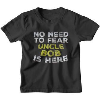 Mens Bob Funny Uncle Gift Family Graphic Name Text Youth T-shirt - Thegiftio UK