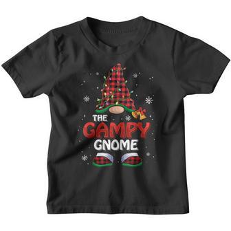 Mens Funny Gampy Gnome Buffalo Plaid Christmas Boys Men Youth T-shirt - Thegiftio UK