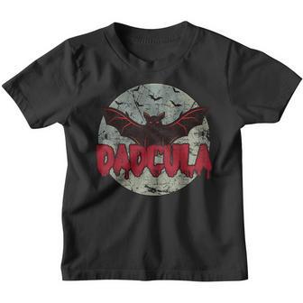 Mens Halloween Dad Dadcula Costume Halloween Papa Youth T-shirt - Thegiftio UK