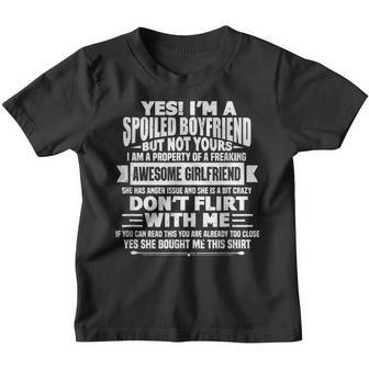 Mens Yes Im A Spoiled Boyfriend But Not Yours Girlfriend Grunge Youth T-shirt - Thegiftio UK