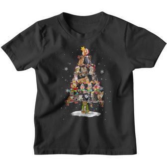 Merry Catmas Cat Mountain Christmas Tree Not Ugly Sweater Youth T-shirt - Thegiftio UK