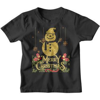 Merry Christmas Funny Christmas Snowman For Men Women Kids Youth T-shirt - Thegiftio UK