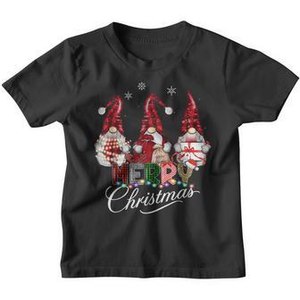 Merry Christmas Gnome Funny Family Xmas Boys Girls Kid V3 Youth T-shirt - Thegiftio UK