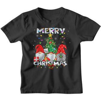 Merry Christmas Gnome Funny Family Xmas Boys Girls Kid Youth T-shirt - Thegiftio UK